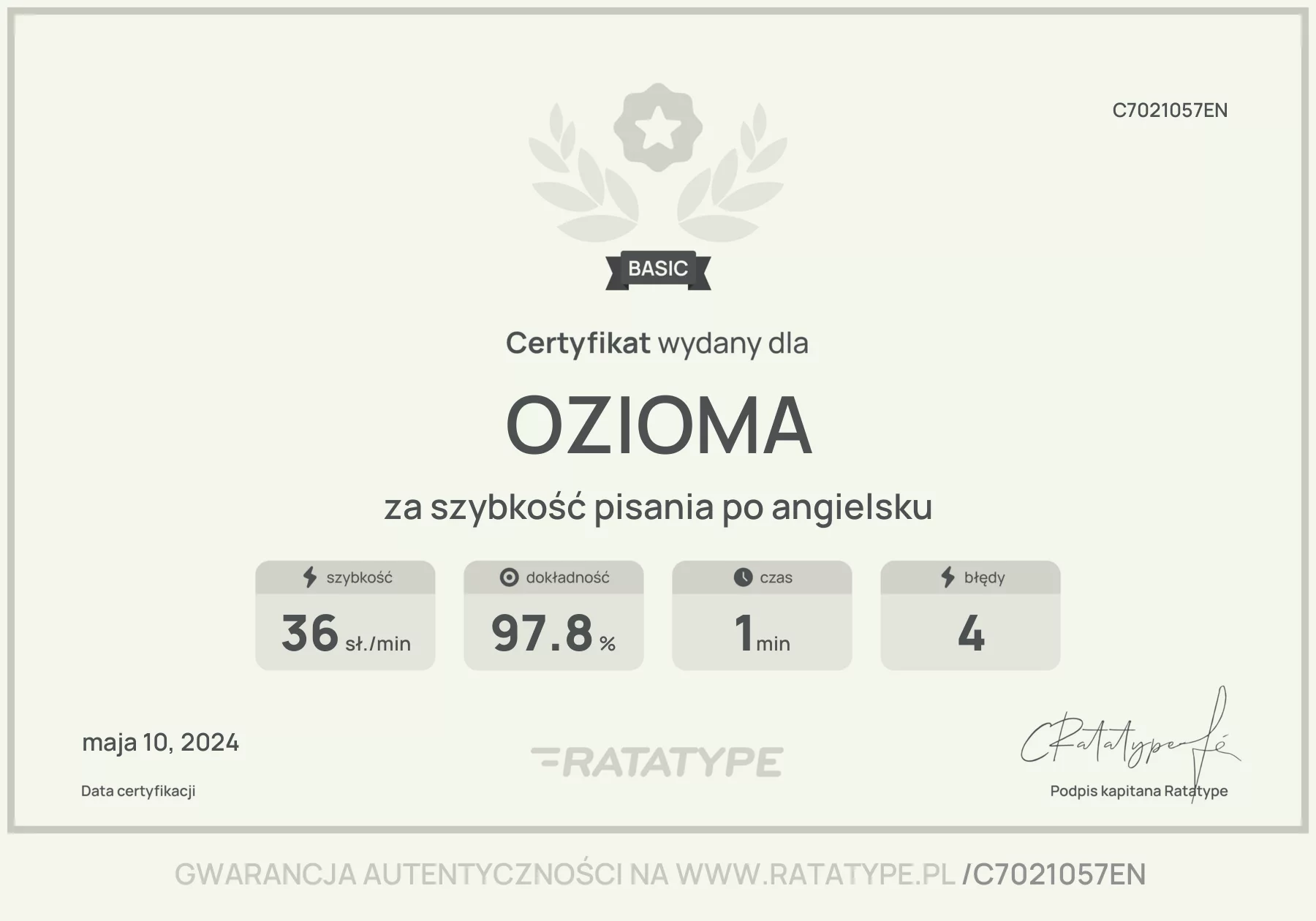 Poprawić!
